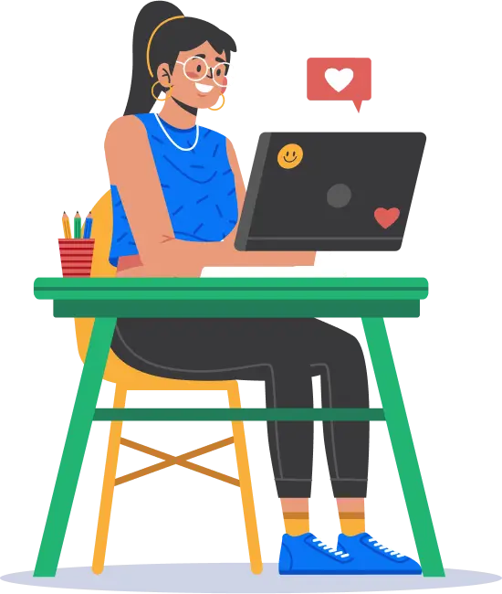 Students at RC Academy engaged in interactive learning and mentorship